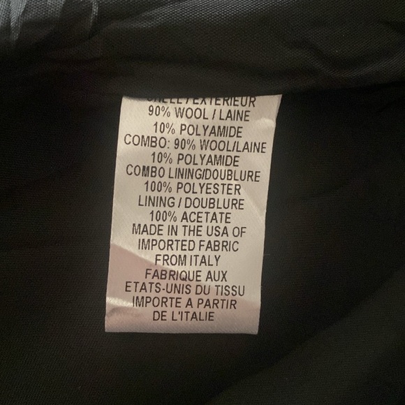 NWOT Milly Sleeveless Wool Sheath Mini Dress Belted Navy Yellow Women’s Size 10 - Picture 8 of 9